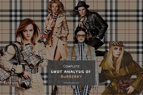 SWOT Analysis of Burberry: Empowering Luxury 